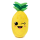 Plüsch-Hundespielzeug mit Quietscher FuzzYard Winky Ananas