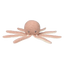 Kuscheltier Oktopus für Hunde FuzzYard Life Soft Blush