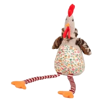 Plüsch-Huhn Macy für Hunde, 24 cm