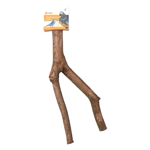 V-förmige Sitzstange für Vögel, 42 cm