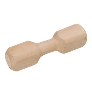 Holzhantel für Hunde