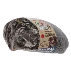 Flamingo Nature gefüllter Büffelhuf für Hunde