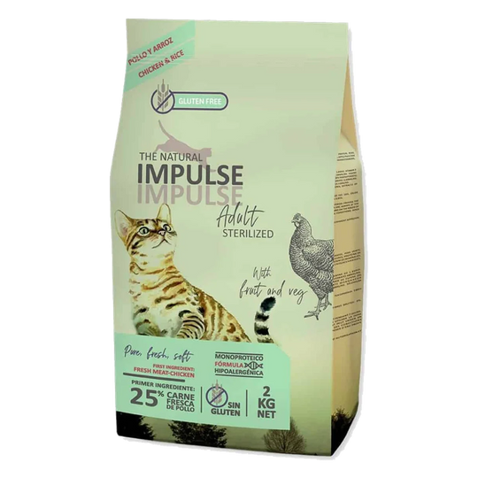 Impulse Trockenfutter Katze kastriert, 8 kg