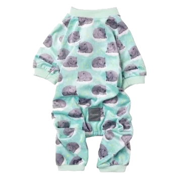 Hundeschlafanzug aus Fleece FuzzYard Sleepy Wombats