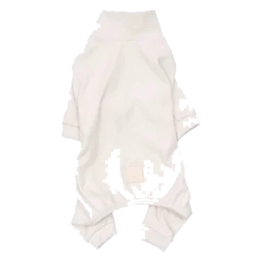 FuzzYard Life weicher Hundepyjama, Sandstone