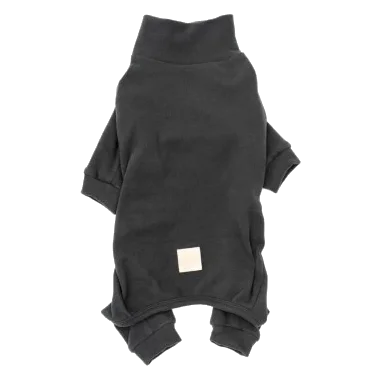 FuzzYard Life weicher Hundepyjama, Slate Grey
