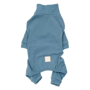 FuzzYard Life weicher Hundepyjama, French Blue