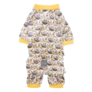 Hundepyjama FuzzYard Go Bananas