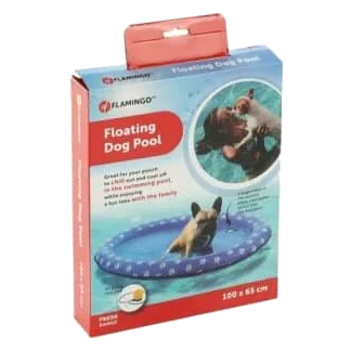 Schwimmender Hundepool Flamingo für Hunde bis 40 kg