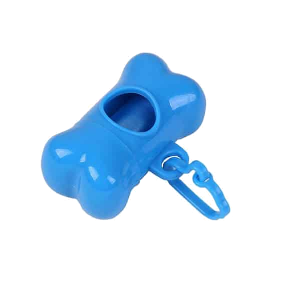 Kotbeutelspender in Blau