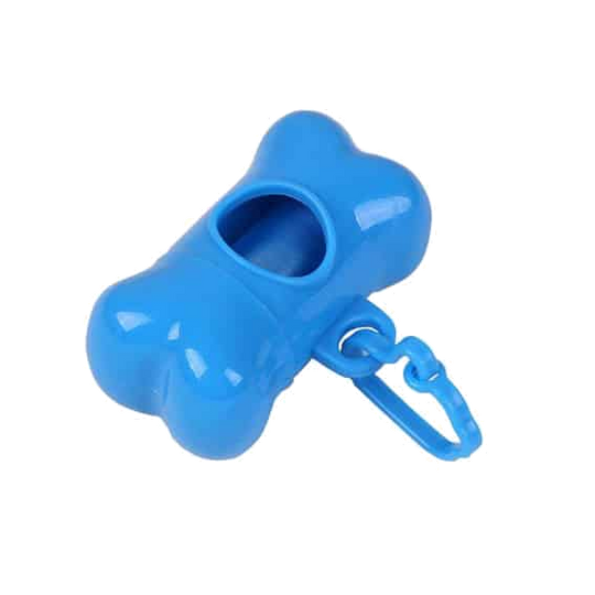 Kotbeutelspender in Blau