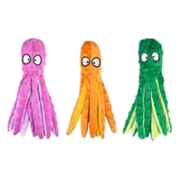 Quietschender Plüsch-Oktopus für Hunde, 33 cm