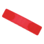 Rasqueta de silicona 6 en 1 para caballos de color rojo