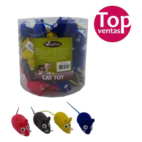 Vinylmaus für Katzen, 6 cm