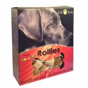 Rollies Hundekekse mit Fleisch, 300 g