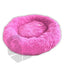 Beruhigendes Donut-Hundebett, Rosa, 50 cm