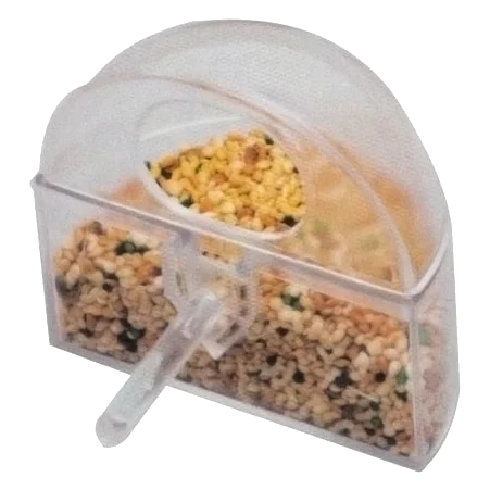 Rubi geschlossener Futterspender, 74 × 72 ml