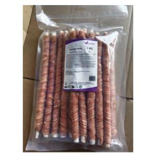 Lachs-Sticks für Hunde, 28 cm, 1 kg