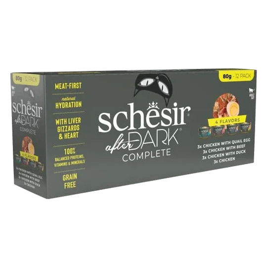 Schesir After Dark Mixpaket Filets für Katzen