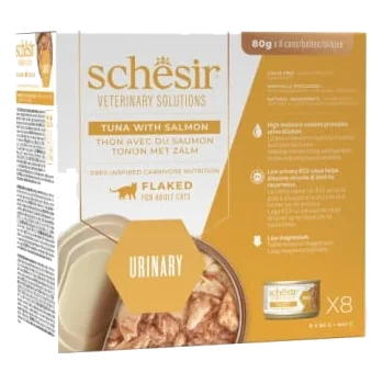 Schesir Urinary Nassfutter Katze Thunfisch mit Lachs