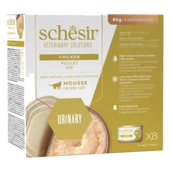 Schesir Urinary Nassfutter Katze Mousse Huhn