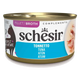 Schesir Nassfutter Katze Thunfisch in Brühe, Dose 70 g
