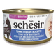 Schesir Nassfutter Katze Thunfisch mit kleinen Sardellen in Brühe, Dose 70 g
