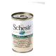 Schesir Nassfutter Katze Hühnerfilets mit Reis, Dose 140 g