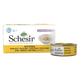 Schesir Nassfutter Katze Hühnerfilets natur, 6 × 50 g, Multipack