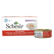 Schesir Nassfutter Katze Hühnerfilets mit Ente, 6 × 50 g, Multipack