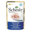 Schesir Nassfutter Katze Thunfisch mit Wolfsbarsch, Beutel 50 g