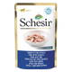 Schesir Nassfutter Katze Thunfisch mit Wolfsbarsch, Beutel 50 g