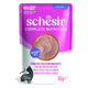 Schesir Nassfutter Katze Mousse Thunfisch mit Huhn und Schinken, Beutel 85 g