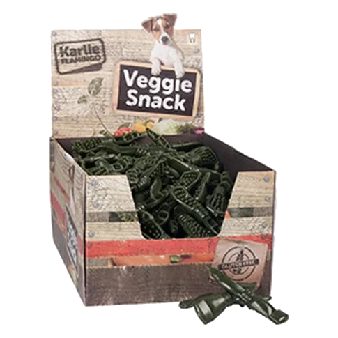 Veggie Zahnpflege-Snack mit Chlorophyll für Hunde, 10 und 16 cm
