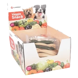Veggie Zahnpflege-Snack in Zahnbürstenform für Hunde, 7,5 und 10 cm