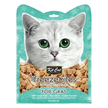 Kit Cat FreezeBites gefriergetrockneter Katzensnack Entenleber 20 g