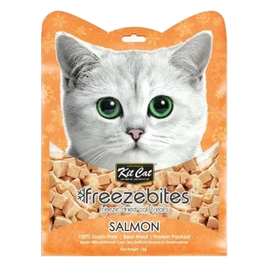 Gefriergetrocknete Katzensnacks Kit Cat FreezeBites Lachs 15 g
