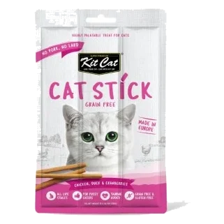 Katzensnack Kit Cat Cat Stick Huhn, Ente und Cranberry 15 g