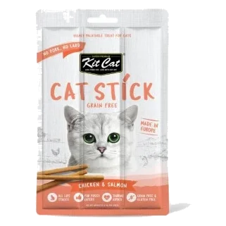 Katzensnack Kit Cat Cat Stick Huhn und Lachs 15 g