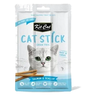 Katzensnack Kit Cat Cat Stick Lachs und Jakobsmuschel 15 g