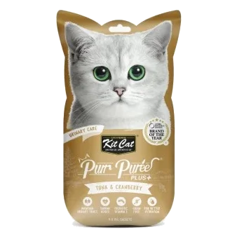 Katzensnacks Kit Cat PurrPuree Plus Thunfisch Urinary 60 g