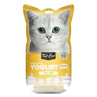 Kit Cat Yogurt Yums Katzensnack mit Eigelb 10 g
