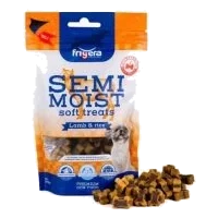 Halbfeuchte Hundesnacks Lamm mit Reis, 165 g und 500 g