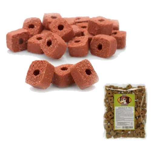 Halbfeuchte Hundesnacks mit Rindgeschmack, 500 g
