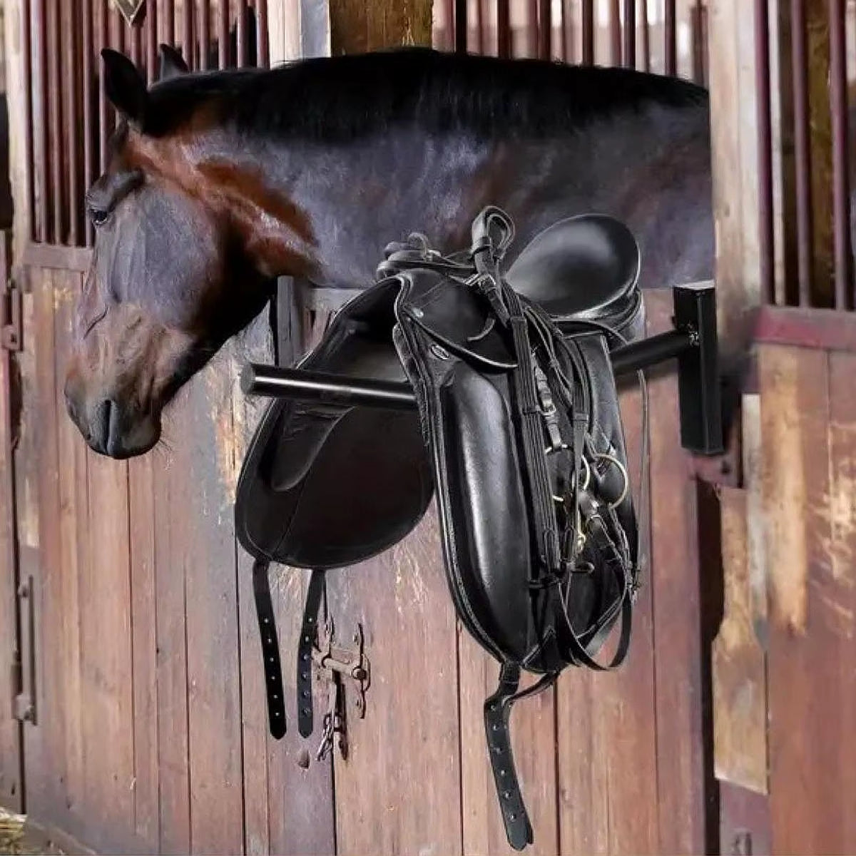 Soporte de pared para silla de montar, desmontable - vista 3