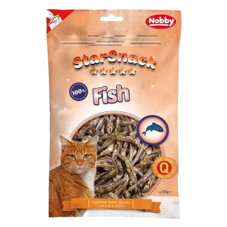 Nobby StarSnack Fisch Katzensnack, 50 g