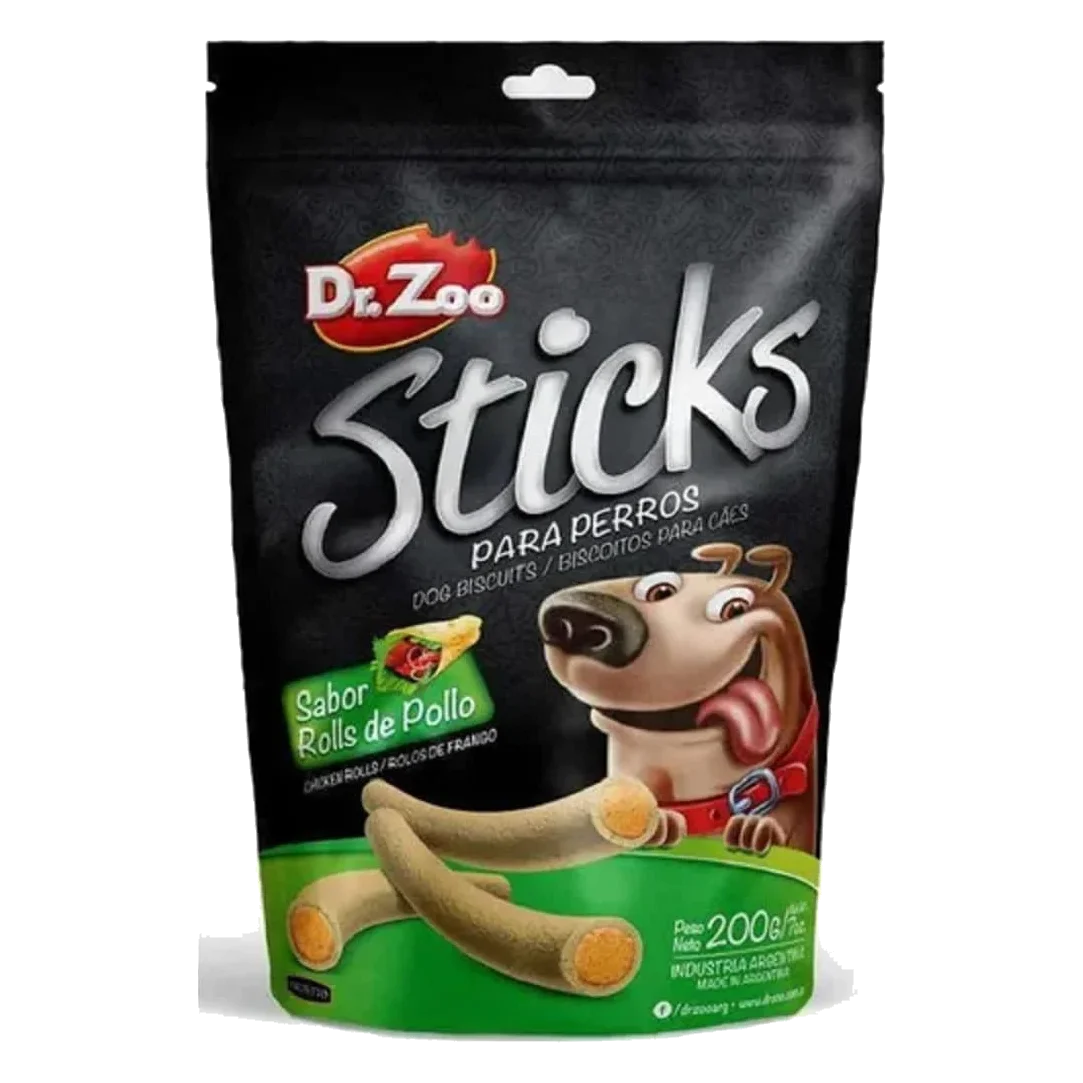 Doctor Zoo Hühner-Sticks für Hunde, 50 g