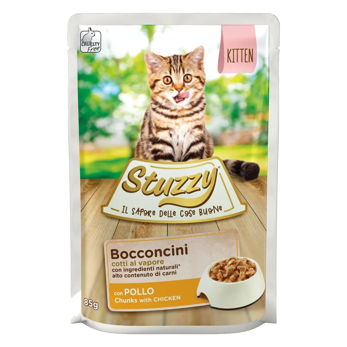 Stuzzy Cat Nassfutter Kitten Huhn, Beutel 85 g