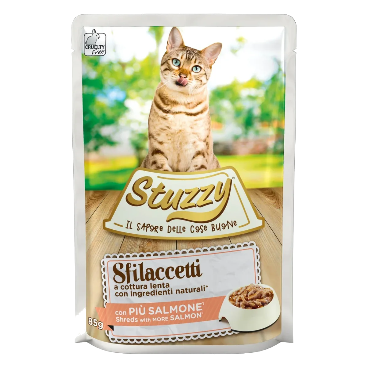 Stuzzy Cat Speciality Nassfutter Katze Lachs, Beutel 85 g