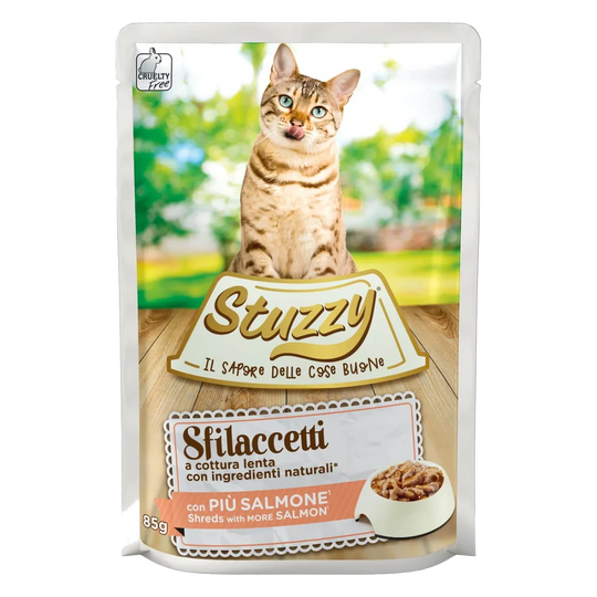 Stuzzy Cat Speciality Nassfutter Katze Lachs, Beutel 85 g